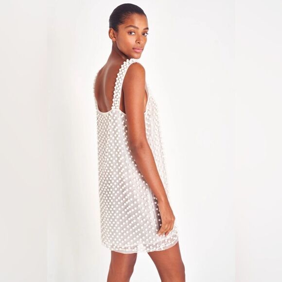 LoveShackFancy Kayana Pearl Mini Dress - Picture 4 of 6